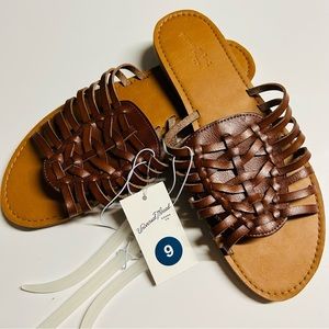 Universal Thread | Cognac Luz Brown Sandals, NEW
